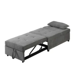 Pull Out Sleeper Sofa With Pillow - ModernLuxe