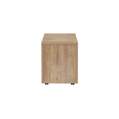 Mason Modern Two Drawer Wood Laminate File Cabinet - Martin Furniture 2 Mason Modern Two Drawer Wood Laminate File Cabinet - Martin Furniture - Image 2