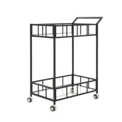 Falon Modern Glam Bar Cart - Christopher Knight Home -Living Space Shop GUEST 8d121230 ab44 4e4e b99b d29a4da41684