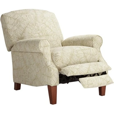 Kensington Hill Breeze Leaf Recliner Chair Traditional Armchair Comfortable Push Back Manual Reclining Footrest For Bedroom Living Room 6 Kensington Hill Breeze Leaf Recliner Chair Traditional Armchair Comfortable Push Back Manual Reclining Footrest For Bedroom Living Room - Image 6