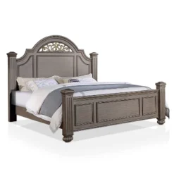 3pc Pennings Traditional Bed Set With 2 Nightstands Gray - HOMES: Inside + Out -Living Space Shop GUEST 8db02899 97b3 4af5 9c73 4ad29c6ab57d