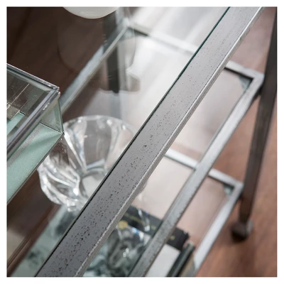 Jamel 3 - Tier Console Table - Aiden Lane 2 Jamel 3 - Tier Console Table - Aiden Lane - Image 2