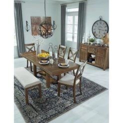 Moriville Rectangular Extendable Dining Table - Signature Design By Ashley -Living Space Shop GUEST 90607132 fbcf 41b2 8142 10795ef11733