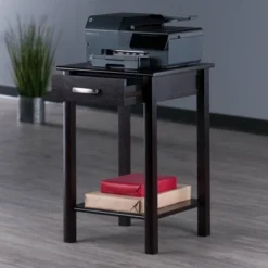 Liso End Table / Printer Table With Drawer And Shelf - Dark Espresso - Winsome 10 Liso End Table / Printer Table With Drawer And Shelf - Dark Espresso - Winsome -Living Space Shop GUEST 909a17f3 e866 489d b612 3aa3374adf4b