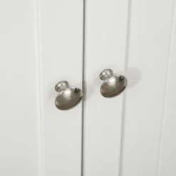 HOMCOM 41" Kitchen Pantry, 2-Door Kitchen Cabinet With 5-tier Storage Shelving, 12 Spice Racks And Adjustable Shelves For Dining Room -Living Space Shop GUEST 91eaddbd 5f18 4ab7 8891 3195052d3ae8