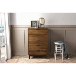 Victoria 5 Drawer Chest - Polifurniture -Living Space Shop GUEST 92325f9e 2703 4595 bc18 1be68ec6992d