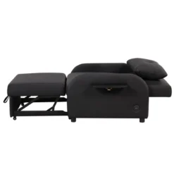 3 In 1 Pull Out Sleeper Sofa With 2 Wing Table And USB Charge-ModernLuxe 20 3 In 1 Pull Out Sleeper Sofa With 2 Wing Table And USB Charge-ModernLuxe -Living Space Shop GUEST 92783eb6 db54 47b2 99c8 b8bbb14b243f