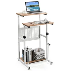 Costway Stand Up Desk Height Adjustable Sit Stand Computer Workstation Standing Desk 16 Costway Stand Up Desk Height Adjustable Sit Stand Computer Workstation Standing Desk -Living Space Shop GUEST 927fc3fa bb5e 4efa 9690 5f0e01e5649c