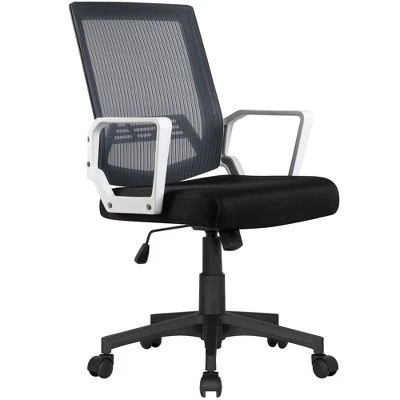 Yaheetech Adjustable Mid-Back Office Chair Computer Chair With Wheels 8 Yaheetech Adjustable Mid-Back Office Chair Computer Chair With Wheels - Image 8
