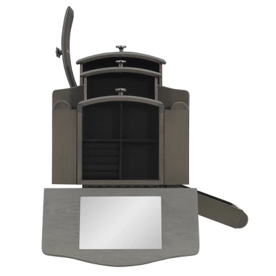 Sedalia Jewelry Armoire Gray - Powell Company 8 Sedalia Jewelry Armoire Gray - Powell Company - Image 8