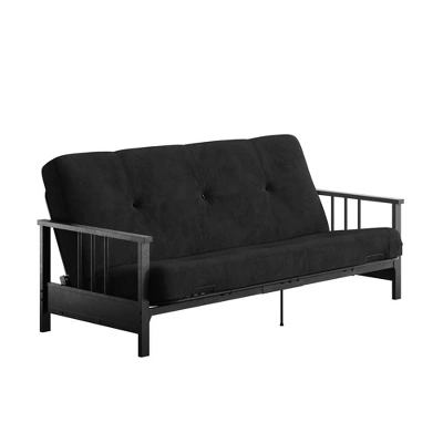 Full Anders Metal Arm Futon With 6" Microfiber Mattress - Room & Joy 14 Full Anders Metal Arm Futon With 6" Microfiber Mattress - Room & Joy - Image 14