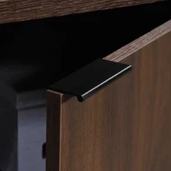 Palo Alto Small Office Credenza Spiced Mahogany - Sauder -Living Space Shop GUEST 9541d7c4 214a 4192 bac0 e93c59ceeabf