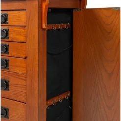 Delia Jewelry Armoire Brown - Powell Company 24 Delia Jewelry Armoire Brown - Powell Company -Living Space Shop GUEST 95bfe438 f7a8 49a2 adec 9f7eeb134cab