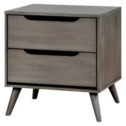 Dawna Mid-Century Modern Nightstand - Furniture Of America -Living Space Shop GUEST 95cc7c73 51c7 4ebc b820 4f1cb5164cb8