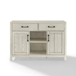 Roots Sideboard Whitewash - Crosley -Living Space Shop GUEST 96cec06b dc5f 4969 a856 c14030b106af
