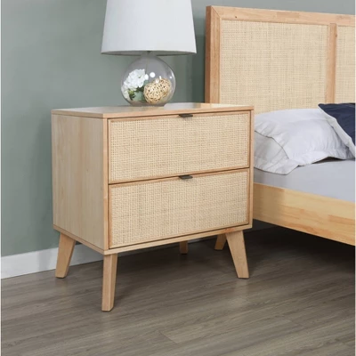 Chancery Nightstand Natural - Powell 1 Chancery Nightstand Natural - Powell
