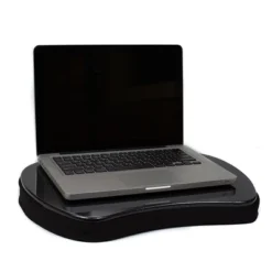 Sofia + Sam Mini Lap Desk Bed Table With Memory Foam And Tablet Slot - Black -Living Space Shop GUEST 98f935b9 71b4 49df b100 f9981c5da968