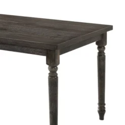 60" Claudia Li Dining Table Weathered Gray - Acme Furniture 7 60" Claudia Li Dining Table Weathered Gray - Acme Furniture -Living Space Shop GUEST 99304606 cac7 4537 808d 5eec979459dc