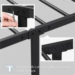 Yaheetech Vintage Metal Bed Frame With Headboard -Living Space Shop GUEST 9ae32991 2137 4a58 9f25 7d78c5128cd0