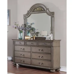 6pc Pennings Traditional Bedroom Set Gray - HOMES: Inside + Out 24 6pc Pennings Traditional Bedroom Set Gray - HOMES: Inside + Out -Living Space Shop GUEST 9c511e9c b6f8 4227 b390 9cf8bac67233