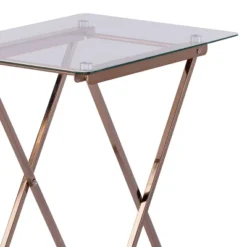 Milton Folding Tray Table Champagne - Aiden Lane 20 Milton Folding Tray Table Champagne - Aiden Lane -Living Space Shop GUEST 9c9090a5 6fce 42f6 a7f6 c797ecec101c