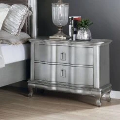 3pc Queen Bentlee Bedroom Set With 2 Nightstands Silver/Warm Gray - HOMES: Inside + Out 14 3pc Queen Bentlee Bedroom Set With 2 Nightstands Silver/Warm Gray - HOMES: Inside + Out -Living Space Shop GUEST 9d3d8668 5a58 4783 bdcf 9abfeab86528