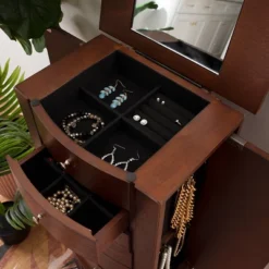 Francesca Jewelry Armoire Merlot Brown - Powell Company 24 Francesca Jewelry Armoire Merlot Brown - Powell Company -Living Space Shop GUEST 9f9ed97f 57c4 4b6a 9334 db6c0dbb3f3a