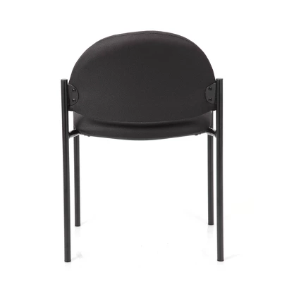 Armless Stacking Chair - Boss Office Products 4 Armless Stacking Chair - Boss Office Products - Image 4