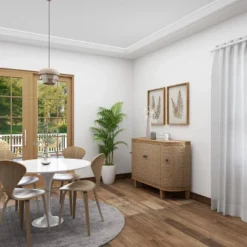 Traditional Carved Wood Curved Cabinet Brown - Olivia & May -Living Space Shop GUEST a2e1b1d6 06cd 457a aca1 7bcd9a29b49c