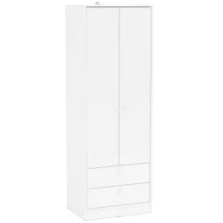 Denmark 2 Door And 2 Drawer Wardrobe - Polifurniture -Living Space Shop GUEST a32f5cc4 e417 49c2 bdee 848e4f54946c
