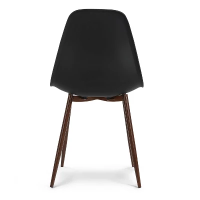 Set Of 4 Virginia Sculpted Dining Chair - Poly & Bark 5 Set Of 4 Virginia Sculpted Dining Chair - Poly & Bark - Image 5