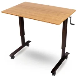 Stand Up Desk Store Crank Adjustable Height Rolling Standing Desk