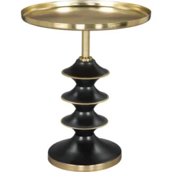 Anomaly Side Table Gold - ZM Home