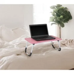 Mind Reader Foldable Bed Tray, Lap Desk With Fold-Up Legs, Freestanding Portable Table For Laptop, Tablet, Reading -Living Space Shop GUEST a6ee0ff2 2a40 497b ae3a aabc1b64a396