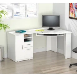 Corner Computer Desk Washed Oak - Inval -Living Space Shop GUEST a8dae831 be88 485e a9d3 16db5c4bcb86