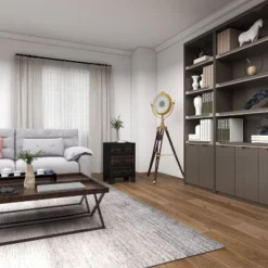 Traditional Wood And Faux Leather Cabinet Dark Brown - Olivia & May -Living Space Shop GUEST a8fe9424 dfbe 4ea7 91bc 5c8e336b60b0