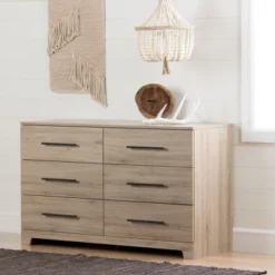 Primo Dresser Rustic Oak - South Shore
