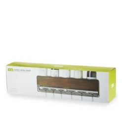 True Wall Mounted Wine Shelf & Stemware Rack, Wood -Living Space Shop GUEST aace9c19 a2ee 48a5 a68b aacdde96901e