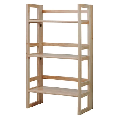 37" Folding Student Bookcase - Flora Home 4 37" Folding Student Bookcase - Flora Home - Image 4