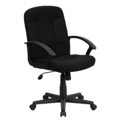 Emma And Oliver Mid-Back Fabric Executive Swivel Office Chair With Nylon Arms 22 Emma And Oliver Mid-Back Fabric Executive Swivel Office Chair With Nylon Arms -Living Space Shop GUEST af07a12f 1502 41d5 9e3c ec8137589d89