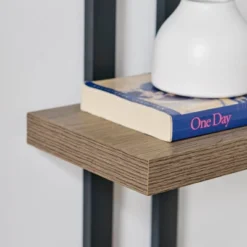 36" X 11" 4 Tier Ladder Bracket Floating Wall Shelf Unit - Danya B. -Living Space Shop GUEST af4bdee0 40ba 4d07 be96 83d7e672c81e