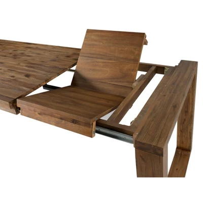 5pc Rasmus Extendable Dining Table Set With Armchairs Chestnut - Boraam 6 5pc Rasmus Extendable Dining Table Set With Armchairs Chestnut - Boraam - Image 6