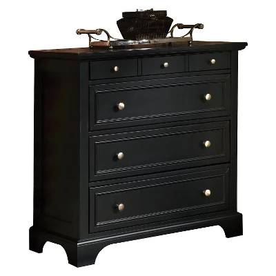 3pc Queen Bedford Bedroom Set Black - Home Styles 2 3pc Queen Bedford Bedroom Set Black - Home Styles - Image 2