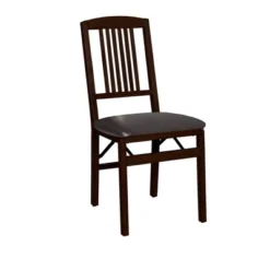Set Of 2 Simple Mission Folding Chair - Stakmore -Living Space Shop GUEST b16386eb 71a4 4bd4 a7d8 9ed3739c5144