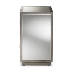Edeline Hollywood Regency Glamour Style Mirrored 3 Drawer Chest Baxton Studio -Living Space Shop GUEST b1d73ba7 9234 4c09 9ddf e6af83015dc2