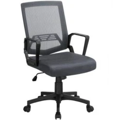 Yaheetech Adjustable Mid-Back Office Chair Computer Chair With Wheels 17 Yaheetech Adjustable Mid-Back Office Chair Computer Chair With Wheels -Living Space Shop GUEST b215c78a 3a59 4b33 b585 1e7f67b77c0b