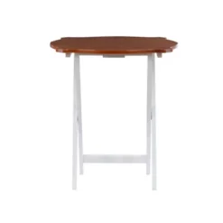 Austin Tray Table Set White/Hazelnut - Powell Company 16 Austin Tray Table Set White/Hazelnut - Powell Company -Living Space Shop GUEST b2eb504d 3946 456b 9ea1 a6dd64b5f03a