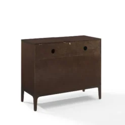 Asher Record Storage Media Console Dark Brown - Crosley -Living Space Shop GUEST b3341dfa 9f6b 43f8 8cb7 506816364b62