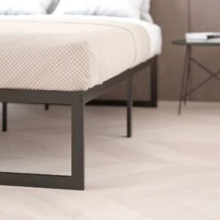Flash Furniture 14 Inch Metal Platform Bed Frame - No Box Spring Needed With Steel Slat Support And Quick Lock Functionality -Living Space Shop GUEST b3bb668f 16e1 48da 9765 0692e77dab03