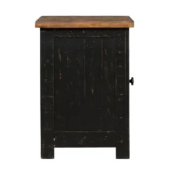 Valebeck Chair Side End Table Black/Brown - Signature Design By Ashley -Living Space Shop GUEST b3e75a86 f6be 435d a69d 8e41e19734d0